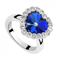 Titanic Finger Ring : Inspired by Heart of the Ocean