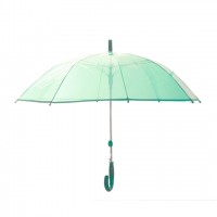 Smart Transparent Moon Umbrella Green for Girls
