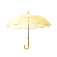 Smart Transparent Moon Umbrella Yellow for Girls