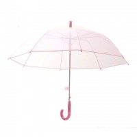 Smart Transparent Moon Umbrella Pink for Girls