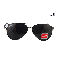 Ray-Ban RB3288 Diamond Hard Black Aviator Replica Sunglasses