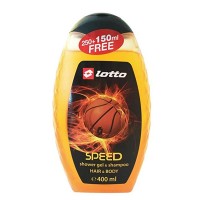 Lotto Shower Gel & Shampoo (Speed) 400 ml LTJ04 