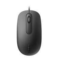 Rapoo N200 Wired Optical Mouse Black