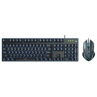 Rapoo V100S Backlit Gaming Keyboard & Optical Gaming Mouse Combo