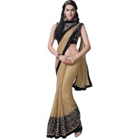 Beige Stunning Mudra Designer Saree WF303