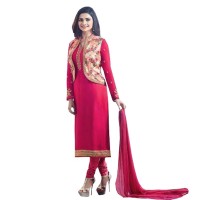 Exclusive Eid Special Prachi Desai Jacket Suit Deep Pink WF030