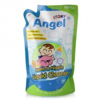 Angel Stony Bottle & Nipple Liquid Cleanser Refill Pack