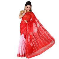 Eid Exclusive Muslin Silk Jamdani Saree TS4898