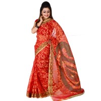 Eid Exclusive Silk Jamdani Saree TS4902