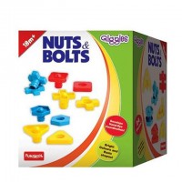 Funskool Nuts And Bolts Game - 24 Pieces