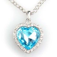 Titanic Heart Of The Ocean Necklace