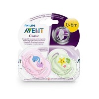 Orthodontic Pacifier/Soother (Twin) 0-6m