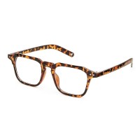 Leopard Vintage Retro Spectacles Clear Lens Eyewear 