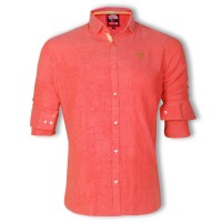ZINC Premium Slim Solid Oxford Cotton Casual Shirts  ZINC122