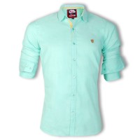 ZINC Premium Slim Solid Oxford Cotton Casual Shirts  ZINC128