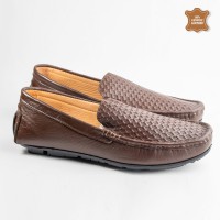  Pure Leather Comfortable Crafted Designed Loafer Shoes - ZSA-28C