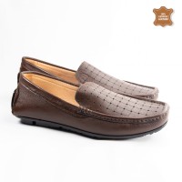 Pure Leather Comfortable Crafted Designed Loafer Shoes - ZSA-32C