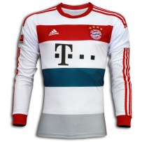 Bayern Munich Away Shirt For 2014 - 2015 White