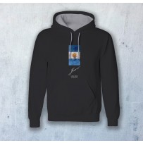 Argentina Flag Branding Digital HDR Printed Hoodie ATH008