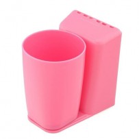 Toothpaste Holder With Magnetic Cup 