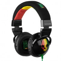 Skull Candy Hash Raste Replica Headphones Green