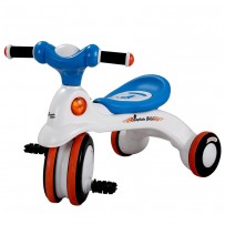 ACI Premio Captain Bike With Music for Kids - White and Blue