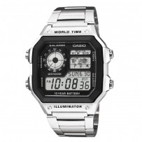 CASIO Youth Black Dial Men's Watch AE 1200WHD 1AVDF