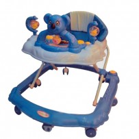 BabyLand Teddy Baby Walker - W2807 Blue