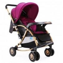 BAOBAOHAO C3 Two Way Baby Stroller Cum Rocker BBH115 - Purple