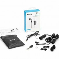 BOYA BY-M1DM Omni-Directional Lavalier Microphone