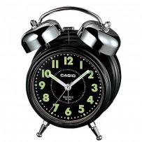 CASIO Bedside Bell Snooze Black Alarm Clock TQ 362 1A
