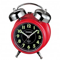 CASIO Bedside Bell Snooze Red Alarm Clock TQ 362 4A