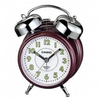 CASIO Bedside Bell Snooze Darkmagenta Alarm Clock TQ 362 4BDF
