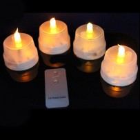 LED Flashing Candle With Remote