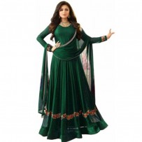 Deep Green Drashti Dhami Anarkali Suits For Women WF089