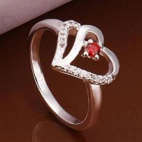 Red Love Finger Ring HCL202