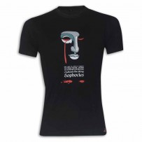 Sophocles Round Neck T-Shirt MG12 Black