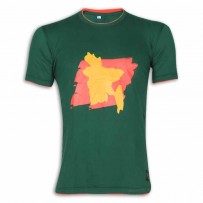 Bangladesh Round Neck T – Shirt YG37 Green