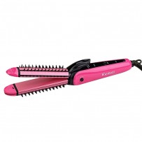 Kemei KM 6855 Multifunction Hair Stick Curler Rollers And Straightener