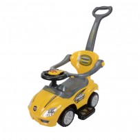 Baby's Auto Push Car Yellow BPC03