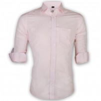 LAVELUX Premium Slim Solid Cotton Formal Shirt LMS152