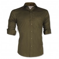 LAVELUX Premium Slim Solid Cotton Formal Shirt LMS420