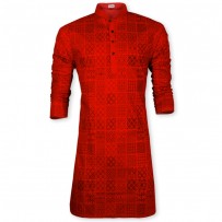 SiGNATURE Exclusive Printed Cotton Panjabi SG711