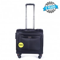 PRESIDENT 17 Inch Laptop Overnighter Travel Soft Case Black PBL712