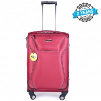 PRESIDENT 22 inch Expandable Soft Case Suitcase Luggage Pink PBL718