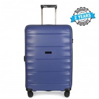 PRESIDENT 24 inch Hard case travel luggage  on 4-Wheels Suitcase Blue PBL730
