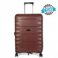PRESIDENT 24 inch Hard case travel luggage  on 4-Wheels Suitcase Coffee PBL731