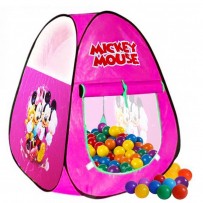 Mickey Mouse Classic Play Tent With 50 Soft Flex Balls  DMT102
