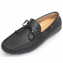 Men's Faux Lather Loafer FFS232- Black