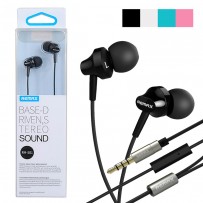 Original REMAX RM-501 Enhanced Bass Headset Black/Blue/Pink/White